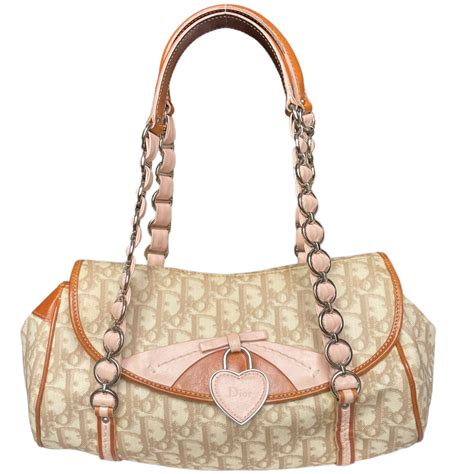 Dior Monogram Heart Romantique Shoulder Bag 